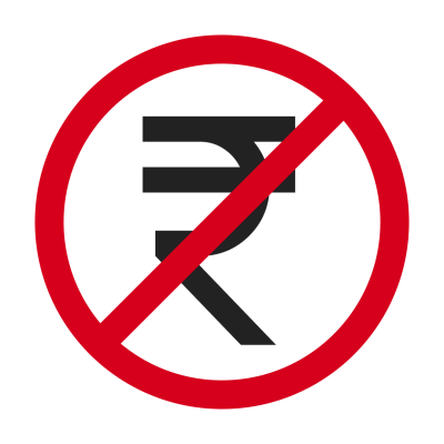 no charge